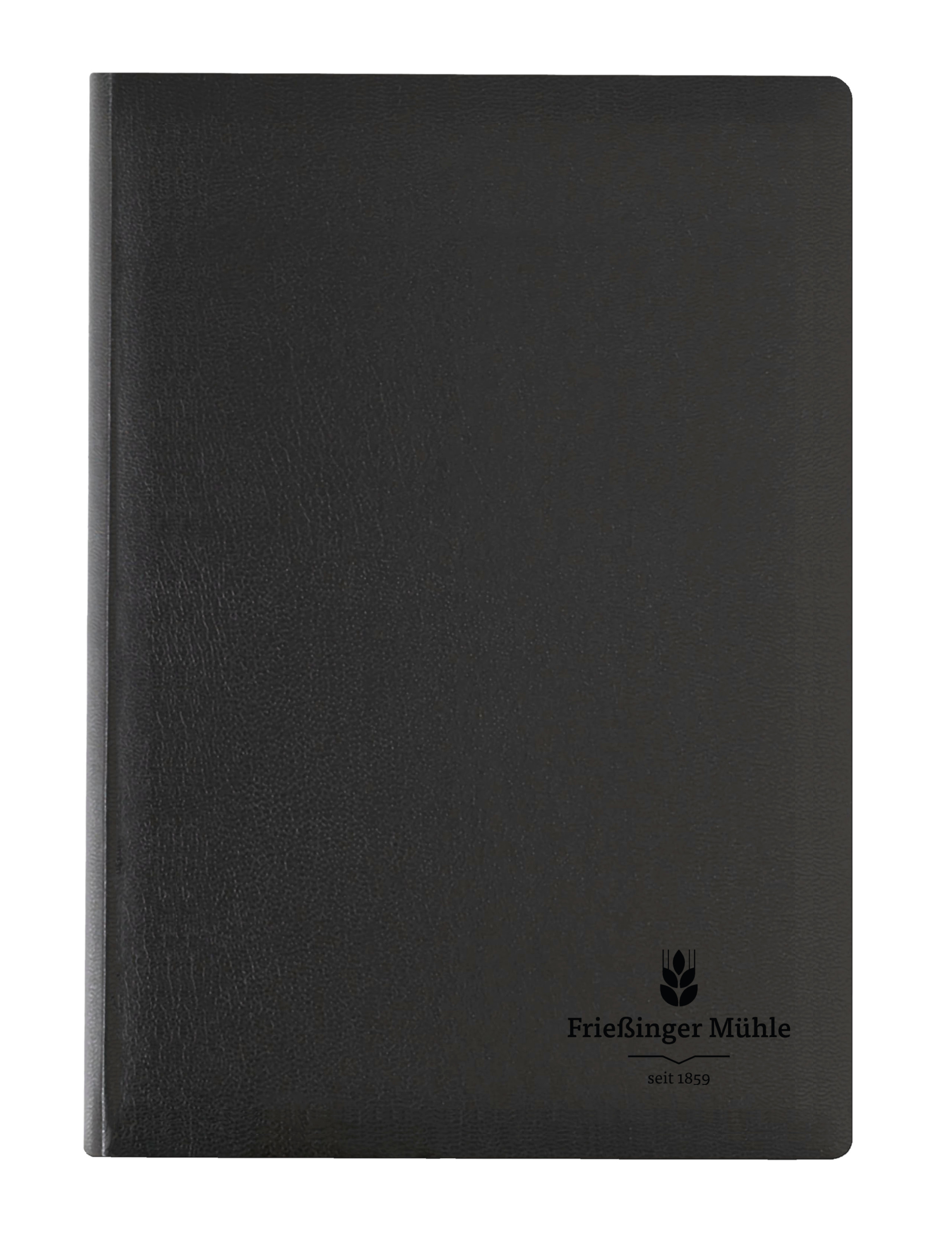 Buchkalender Balacron schwarz