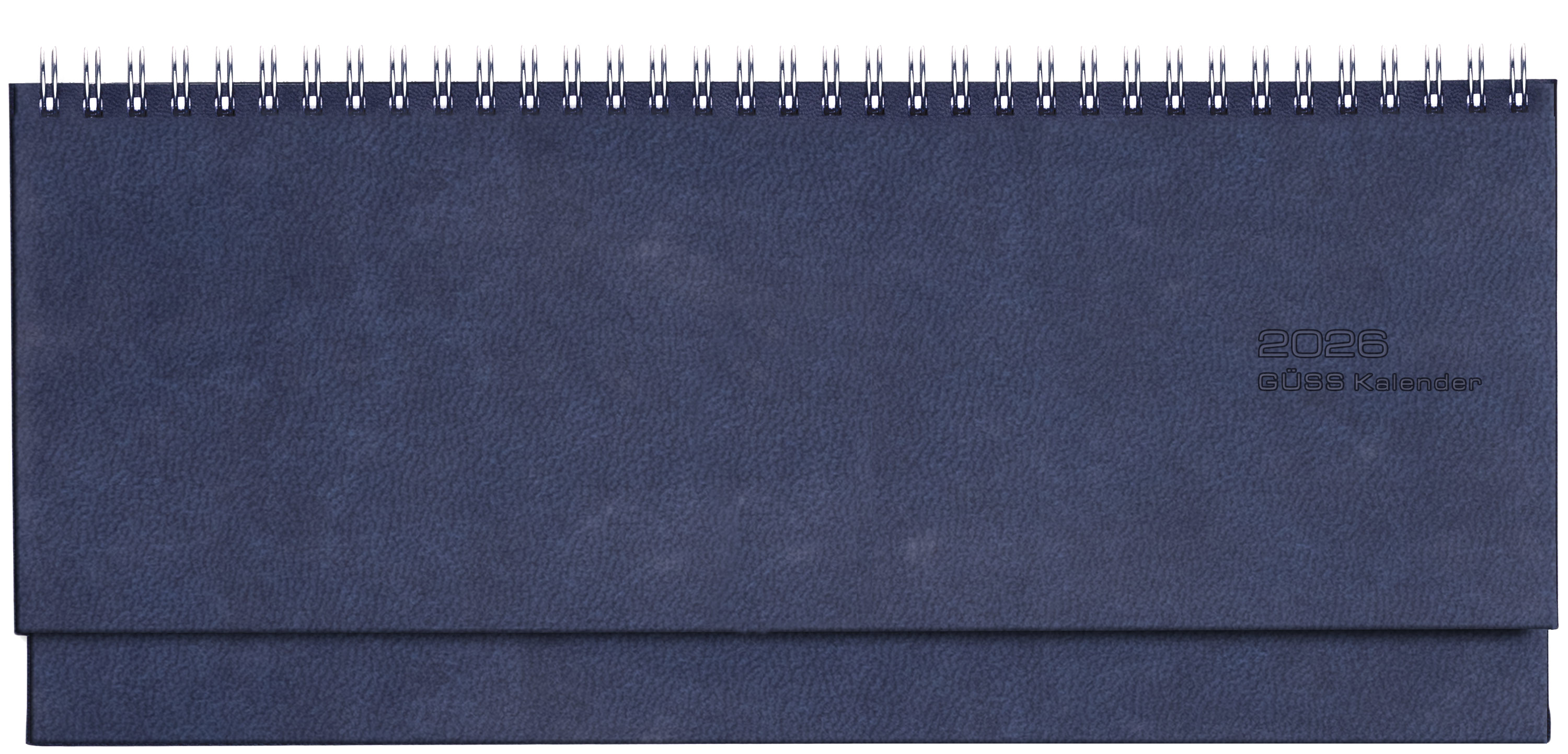 GÜSS Schreibtischquerkalender - 128S. - 13,5cm x 30,5cm - Tucson Einband