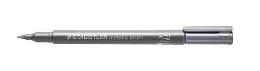 Marker Metallic Brush silber