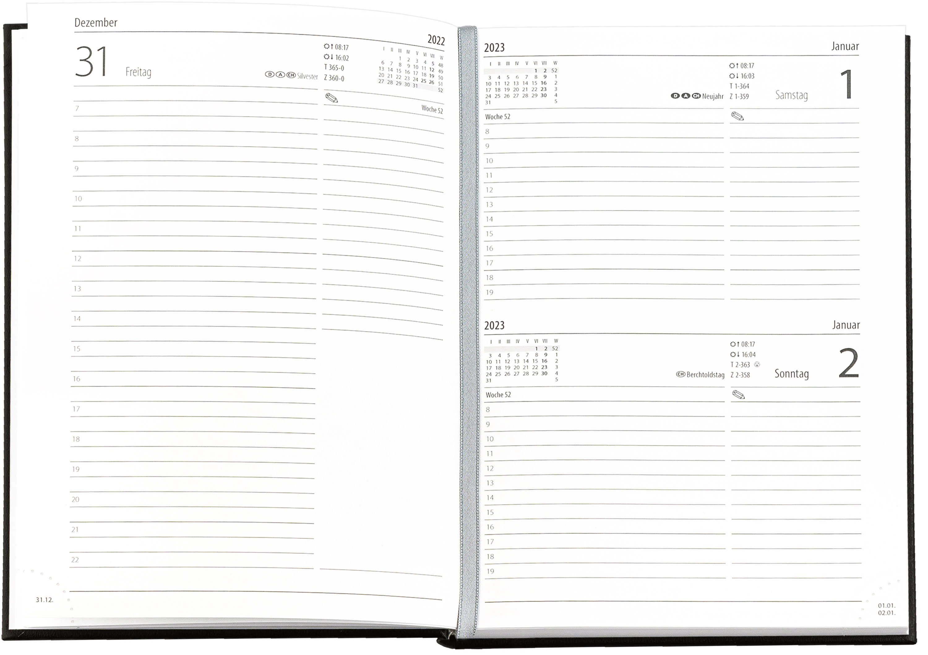 Buchkalender DIN A5