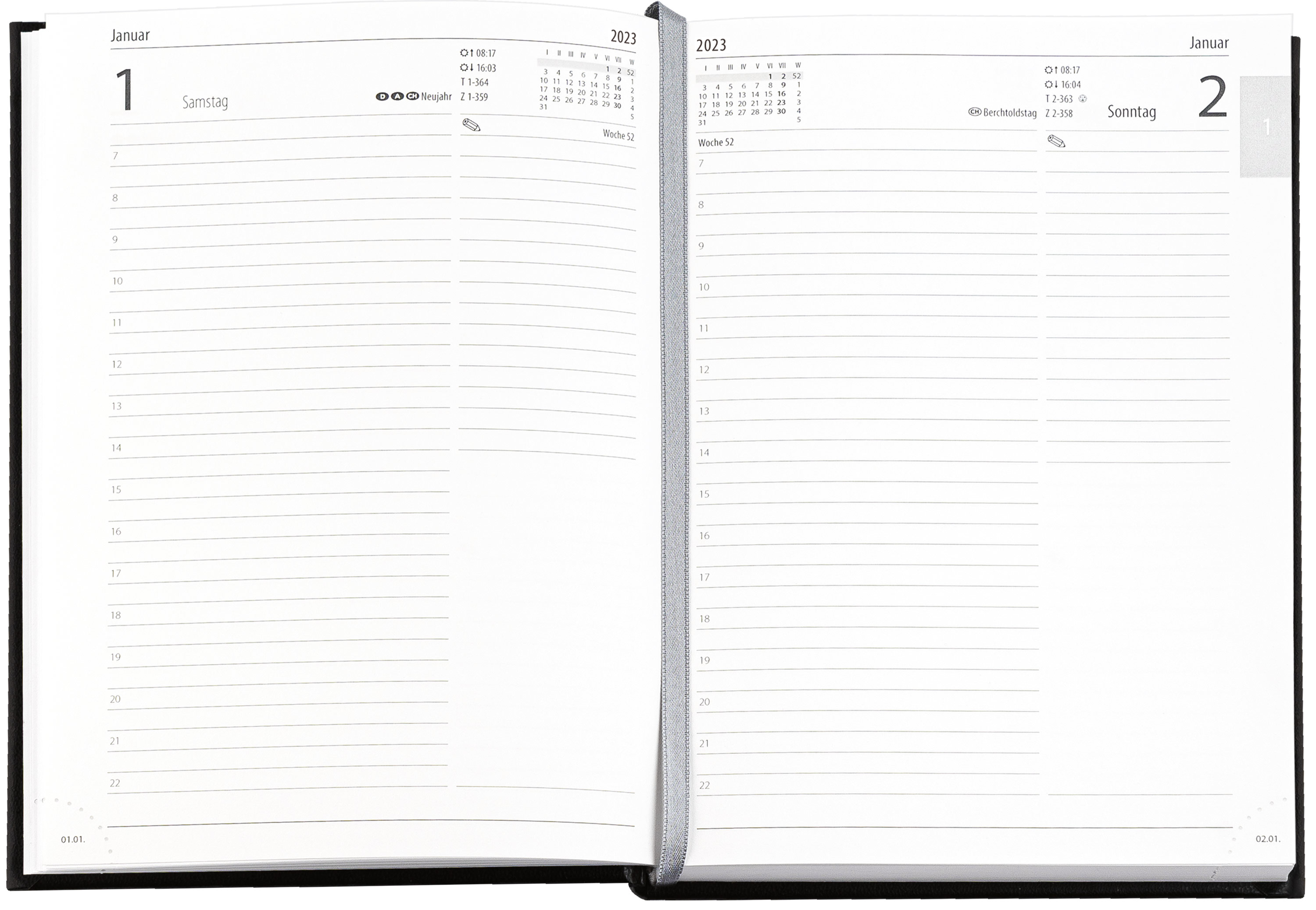 Buchkalender DIN A5
