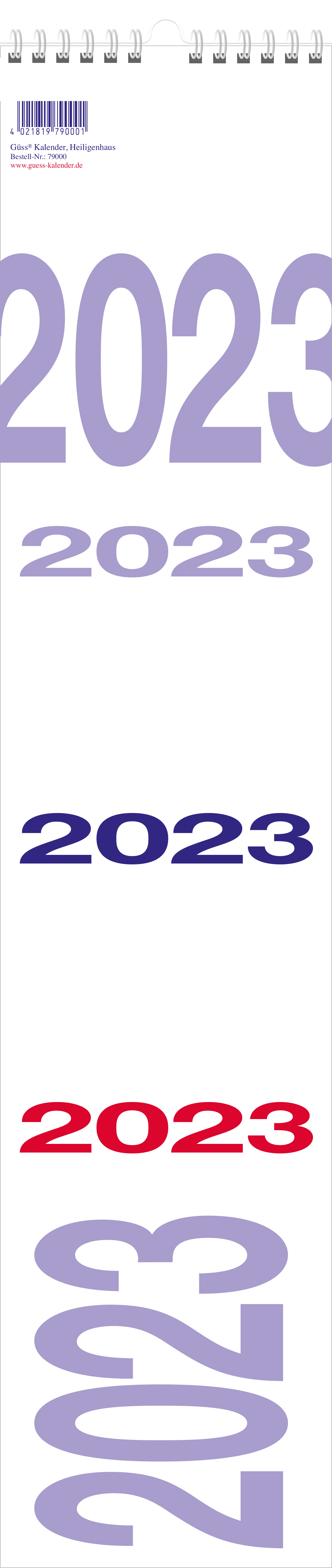 Streifenkalender